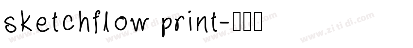 sketchflow print字体转换